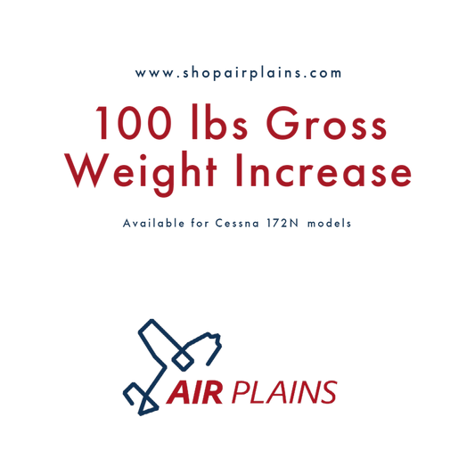 100 lbs Gross Weight Increase