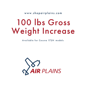 100 lbs Gross Weight Increase